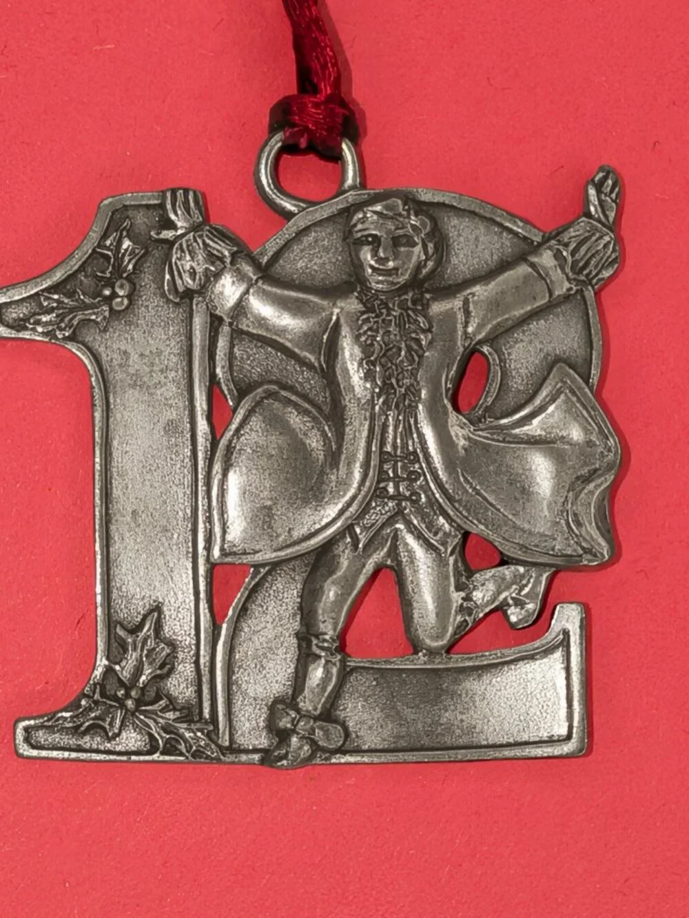 1992 Seagull Pewter 12 Days of Christmas Ornaments - Vintage Buyer's Choice
